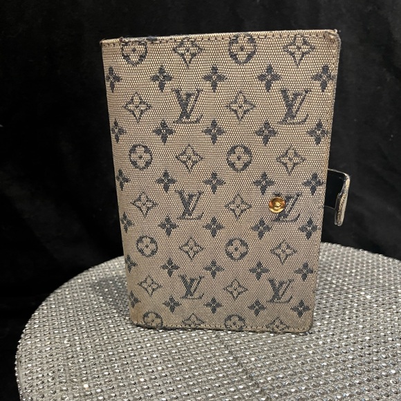 Louis Vuitton RARE EUC Min Lin Agenda Unisex - Picture 1 of 11